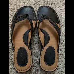 B.O.C Born Black Flip Flops